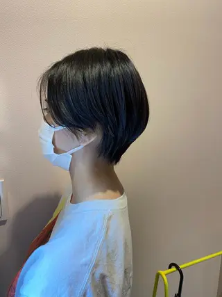 ショート カラー nagisa /縮毛矯正のヘアスタイル