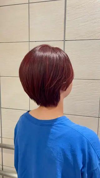 ショート カラー ✂︎grace ✂︎mahoのヘアスタイル