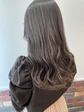 ロング 中井 茅佳のヘアスタイル