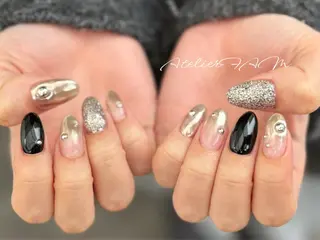 ネイル nail&eyelashsalon atelier fam上本町店所属・アトリエ FAMのネイルデザイン
