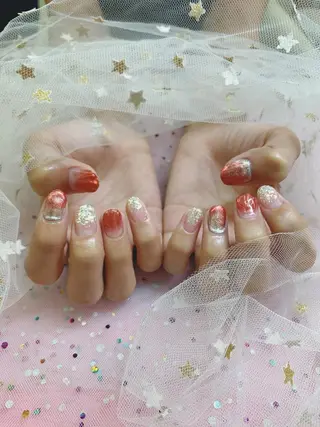 ネイル 🦋ネイルサロン ブラン🌈ゆりのネイルデザイン