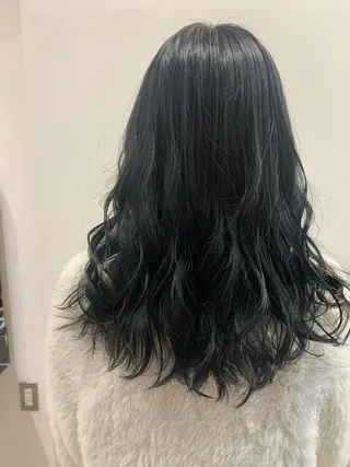 セミロング カラー 中目黒🌼 🌼ハナのヘアスタイル