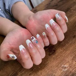 ネイル 鹿島台ネイルサロン/ 長さだし◎のネイルデザイン