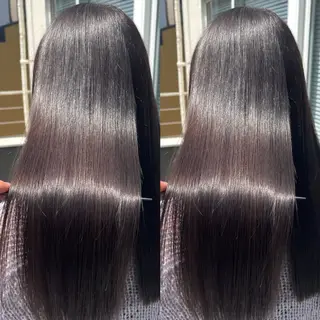 ロング カラー パーマ ヘアアレンジ メンズ 💎髪質改善特化💎 RUITOのヘアスタイル