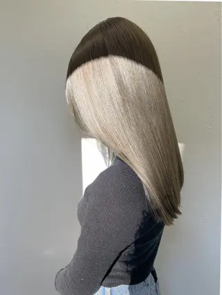 ミディアム 🌹ハッシュカット、 レイヤー韓国ヘア🌹のヘアスタイル