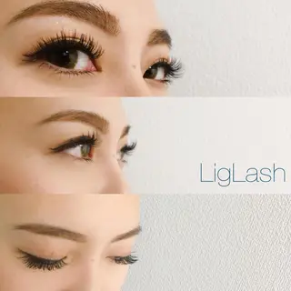 マツエク・マツパ Aim NAIL&EYELASH.BROW立花店所属・Aim立花店 Mihoのマツエク・マツパデザイン