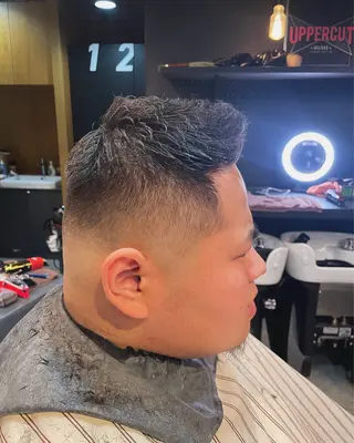 ショート FRANK'S BARBER日比谷店所属・金谷 一平のヘアスタイル