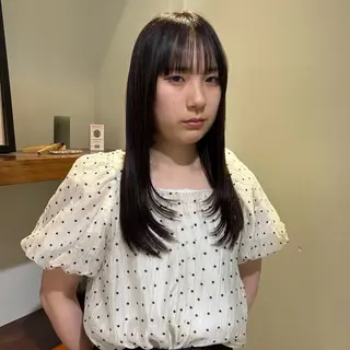 ロング グレージュ🐰透明感 カラー🫧akihoのヘアスタイル