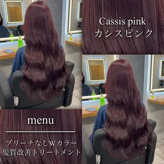 セミロング カラー ヘアアレンジ ブリーチなしの達人 🌈KAITOのヘアスタイル