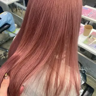 セミロング カラー ヘアアレンジ 💗💗韓国レイヤー yu-ki💗💗のヘアスタイル