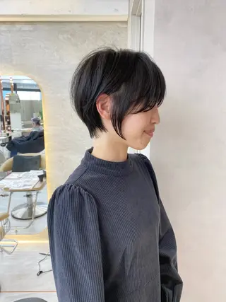 ショート 美髪❣️縮毛矯正/ 髪質改善✨/山本のヘアスタイル