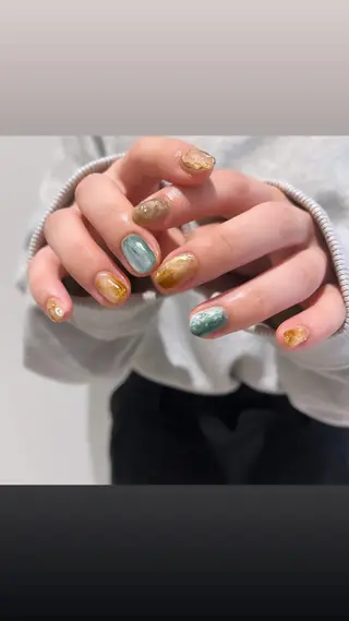 ネイル mano+所属・haruka 🐈のネイルデザイン