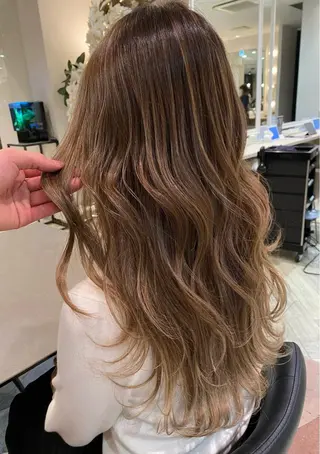 セミロング カラー 🇺🇸海外デザイン iCON TOKYOのヘアスタイル