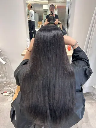 ロング カラー 冬っぽカラー/ マツエク/ゆきなのマツエク・マツパデザイン