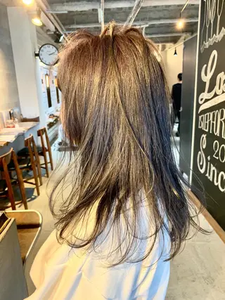 ロング カラー パーマ メンズヘア/レイヤー /ボブ山内春輝のヘアスタイル