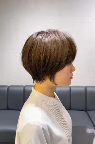 ショート カラー nex the salon coall所属・🫧似合わせショート イシダ🫧のヘアスタイル