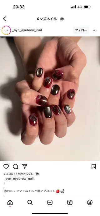 ネイル Eveネイル チップスカルプ専門店のネイルデザイン