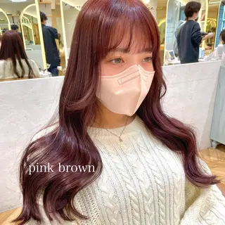 セミロング カラー ♥️ブリーチ/ボブ/ レイヤー♥️maiのヘアスタイル