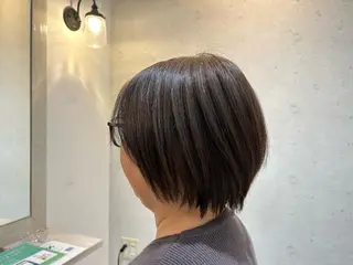ショート カラー オレンジポップ流山おおたかの森店所属・二本柳 愛里のヘアスタイル