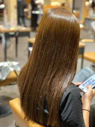 ロング 尾崎 優也のヘアスタイル