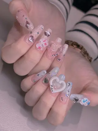 ネイル 長さだし専門店 M2　rikaのネイルデザイン