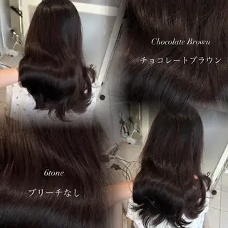 ロング カラー Hina🫧透明感 カラー🫧のヘアスタイル
