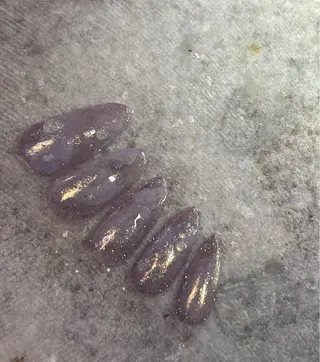 ネイル 三本 綾奈のネイルデザイン