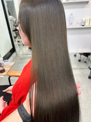 ロング カラー 髪質改善/レイヤー ストウシンゴのヘアスタイル