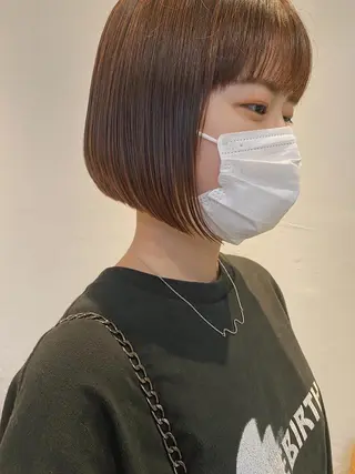 ミディアム AO所属・RISAKO 艶髪モテヘア🎀府中のヘアスタイル