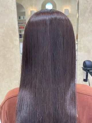 ロング カラー 川中 あいかのヘアスタイル
