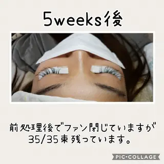 マツエク・マツパ Rouge ・ K  　のマツエク・マツパデザイン