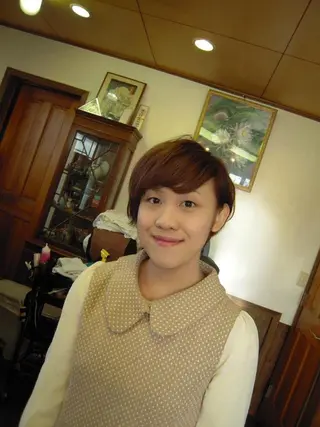 ショート ひなや美容室所属・井上 和久のヘアスタイル