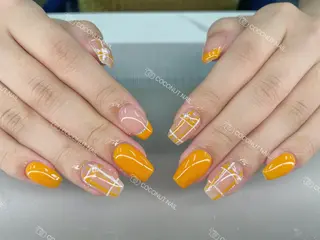 ネイル 神田 ココナッツのネイルデザイン