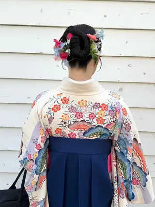 ロング ヘアアレンジ mina 🌷のヘアスタイル