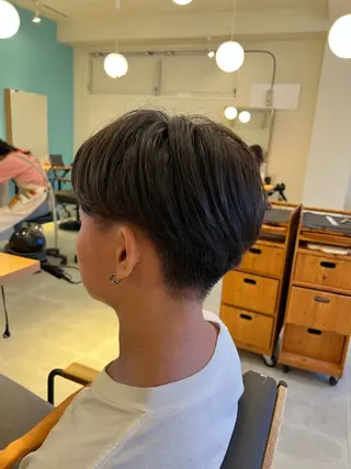 ショート メンズ silo中野所属・あくつ べんのヘアスタイル