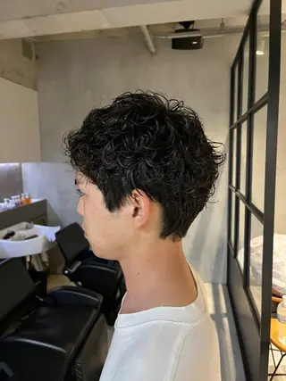 ショート パーマ elima 調布所属・ちせ/ 透明感カラー /調布˚ 🦢₊✧のヘアスタイル