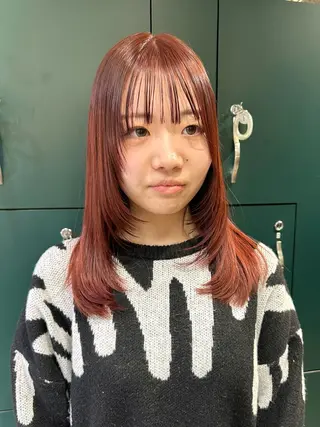 ミディアム sea by luvismけやき通り2号店所属・ボブ/ショート/ 縮毛矯正/岸本恭明のヘアスタイル