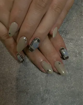 ネイル SEIKOスクールw 京橋ハンドモデル募集のネイルデザイン