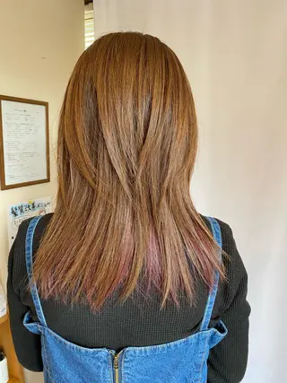 ロング 柴山 美芽のヘアスタイル