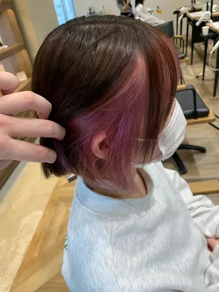 ショート カラー 石井 謙佑のヘアスタイル