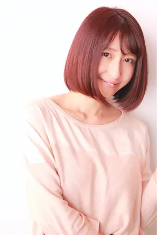 ミディアム カラー Live店長 yumenaのヘアスタイル