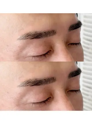 メンズ アイブロウ Eyelash by:ribbon所属・Eyelash by :ribbonの眉毛・アイブロウイメージ