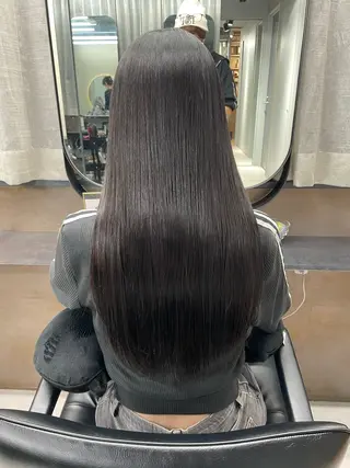 ロング 半個室サロンyoures hair 髪質改善トリートメント東新宿店所属・榊原竜弥 髪質改善/美髪作りのヘアスタイル