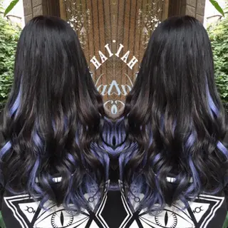 セミロング カラー 韓国ヘア🤍髪質改善 🇰🇷AKANEのヘアスタイル