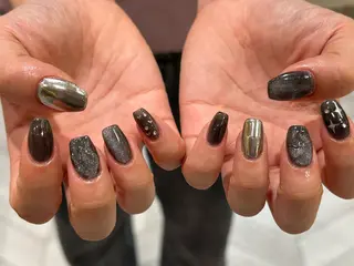 ネイル ꪆৎ平行アーチ ྀི ワカナの眉毛・アイブロウイメージ