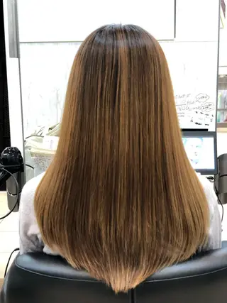 ロング 斎藤 みくのヘアスタイル