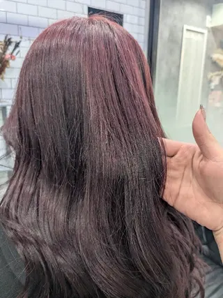 カラー 多田 遥香のヘアスタイル