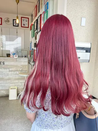 ロング カラー 👗 himariのヘアスタイル