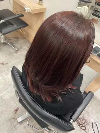 セミロング ♡美髪•艶髪♡砂川 なつきのヘアスタイル