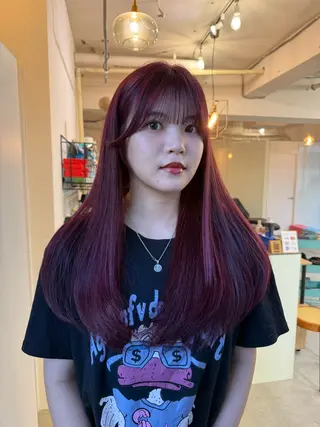 セミロング カラー pino.【ピノ】所属・pino代表ナガタ ユースケ/荻窪美容室のヘアスタイル